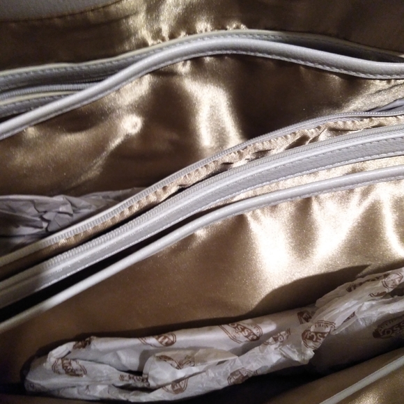 Iman & Joy leather purse tote with security shield - Picture 5 of 6